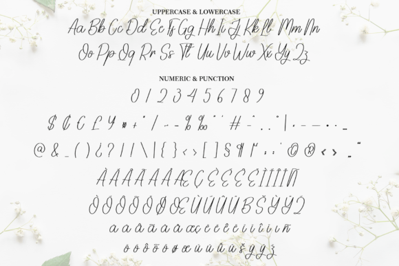 Bloomday Font - Preview 5
