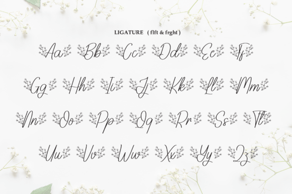 Bloomday Font - Preview 6