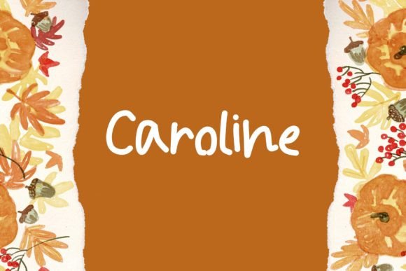 Caroline Font - Preview 4