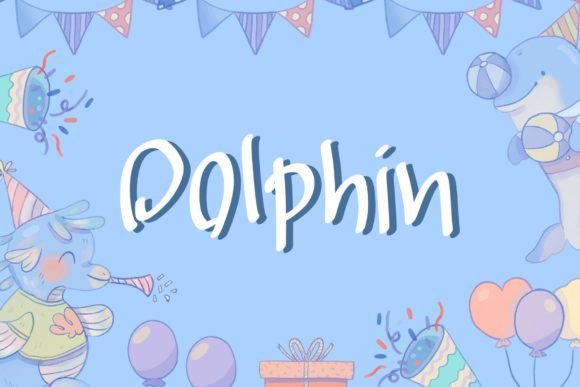 Dolphin Font - Preview 4