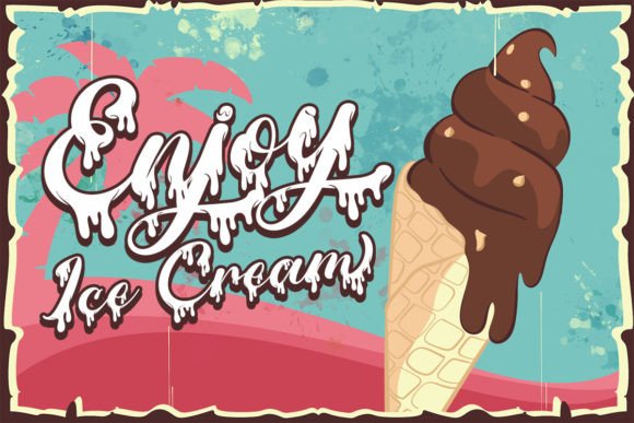 Drip Style Font - Preview 2