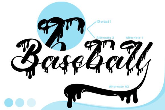 Drip Style Font - Preview 5