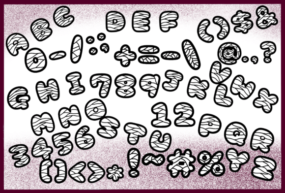 Halloween Cute Font - Preview 1