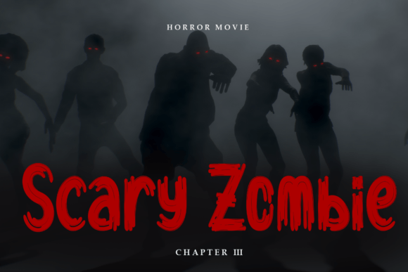 Haunted Hospital Font - Preview 4