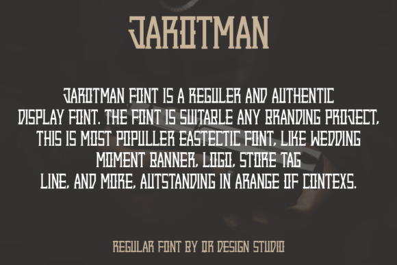 Jarotman Font PNG with transparent background - Preview 3