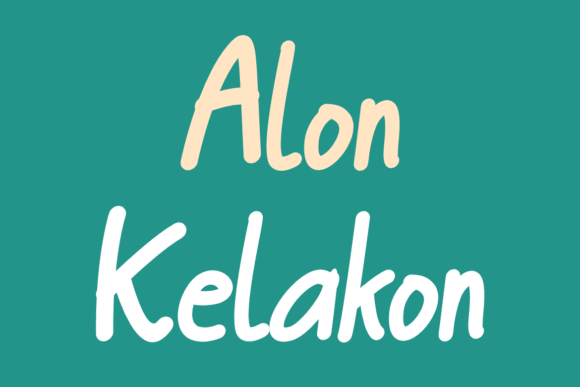 Kalimoba Font PNG with transparent background - Preview 2