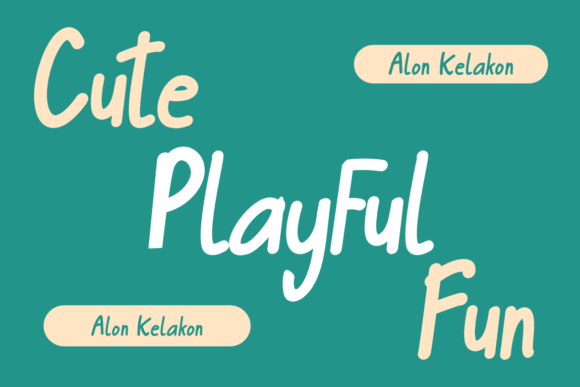 Kalimoba Font PNG with transparent background - Preview 3