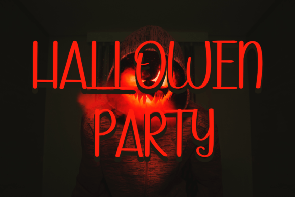Scary Font PNG with transparent background - Preview 1