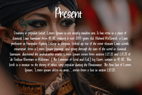 Shuty Font PNG with transparent background - Preview 2