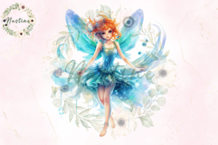 Watercolor Fairy Clipart Graphic by Nastine · Creative Fabrica