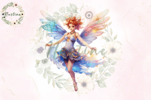 Watercolor Fairy Clipart Graphic by Nastine · Creative Fabrica