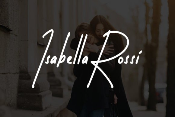 Ainun Signature Font PNG with transparent background - Preview 5