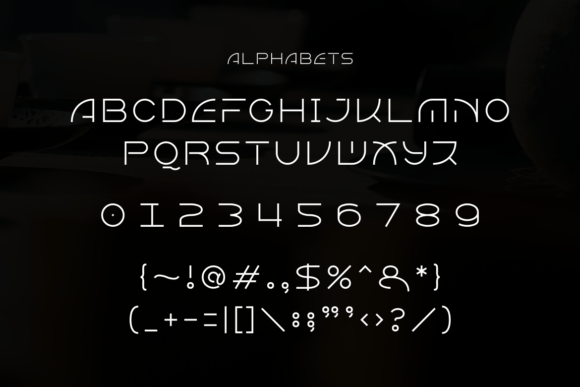 Azuko Techno Font - Preview 1