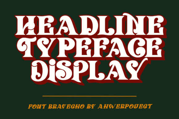 Bravecho Font - Preview 5