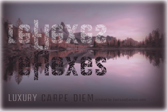 Carpe Diem Luxury Font - Preview 4