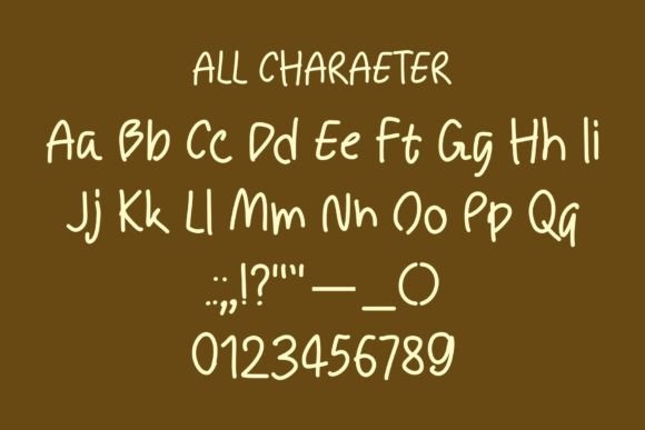 Cherub Font - Preview 3