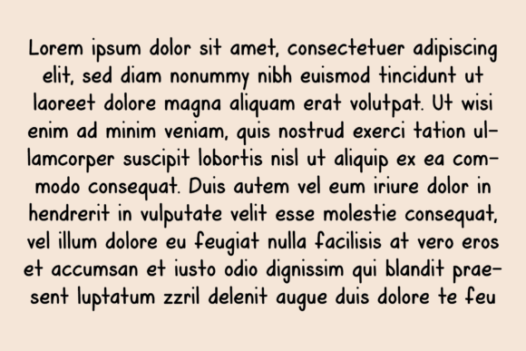 Delicious Font - Preview 1