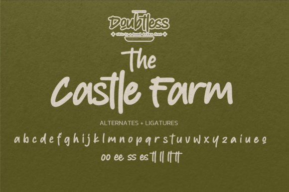 Doubtless Font - Preview 6