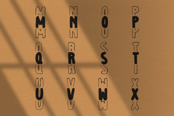Drybrush Font - Preview 2