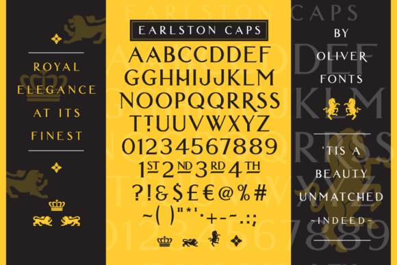 Earlson Caps Font - Preview 1