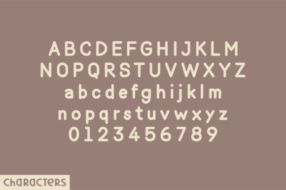 Fluffy Font - Preview 1