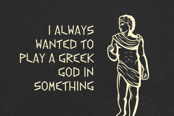 Greek Myth Font PNG with transparent background - Preview 2