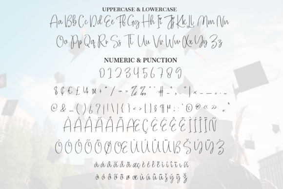 Happy Graduation Font - Preview 6