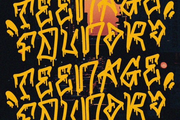 Hustler Blood Font - Preview 3