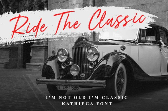 Kathiega Font PNG with transparent background - Preview 3