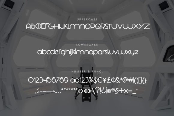 Loominaire Font PNG with transparent background - Preview 1