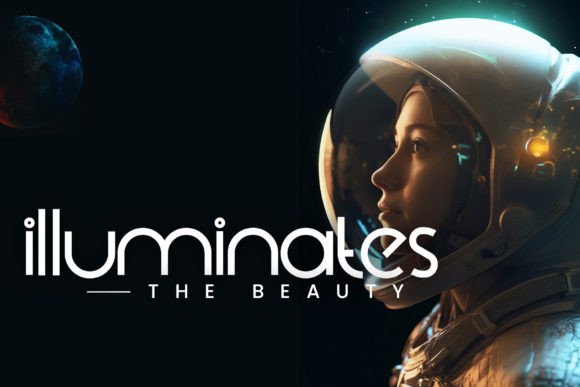 Loominaire Font PNG with transparent background - Preview 4