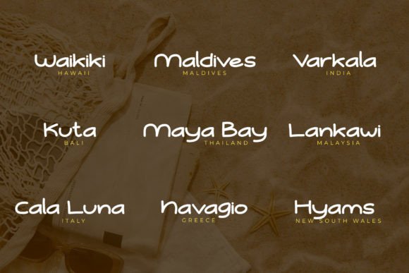 Mariyem Font PNG with transparent background - Preview 2