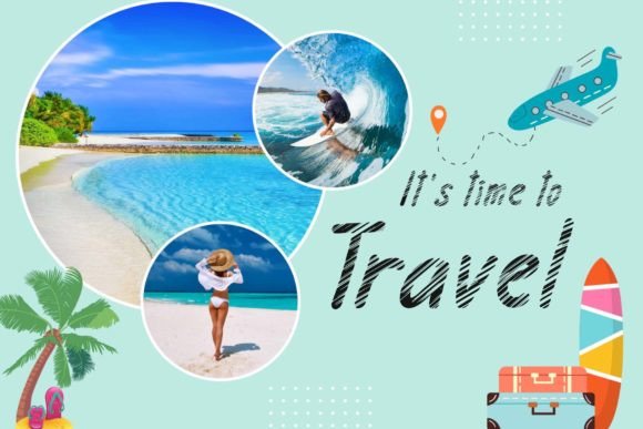 Nice Summer Font PNG with transparent background - Preview 3