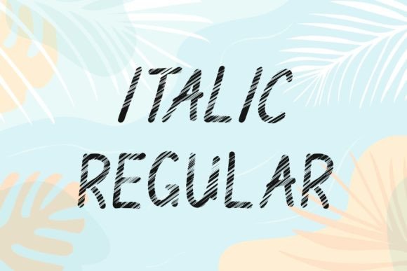 Nice Summer Font PNG with transparent background - Preview 4