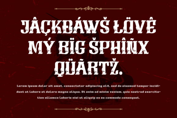Obitruk Font PNG with transparent background - Preview 1