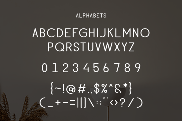 Povelyon Font PNG with transparent background - Preview 2