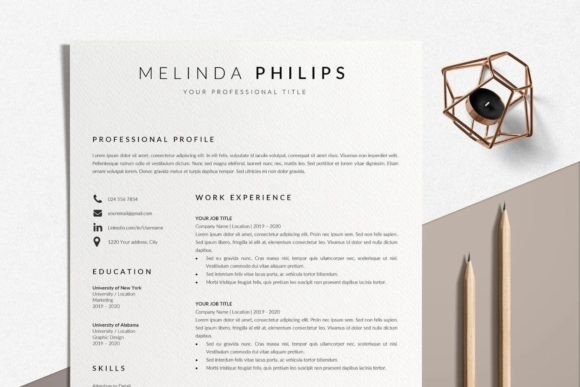 Professional Resume Template Word