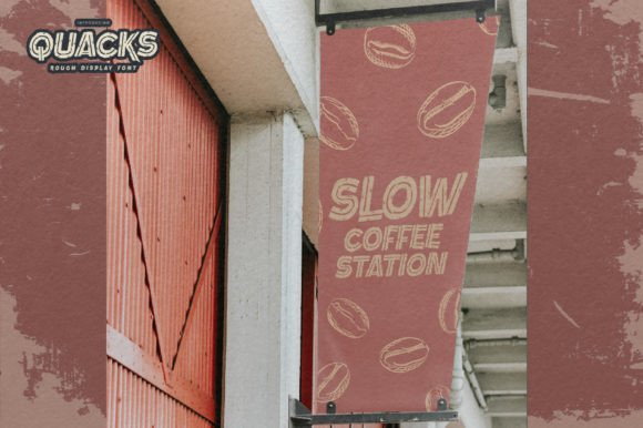 Quacks Font PNG with transparent background - Preview 2