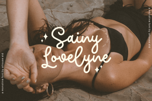 Ruseline Font font preview - 2
