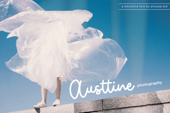 Ruseline Font font preview - 4