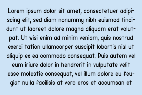 Backpack Font - Preview 1