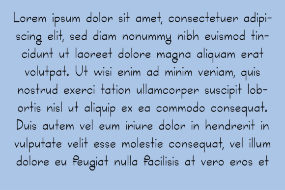 Floral Font - Preview 1