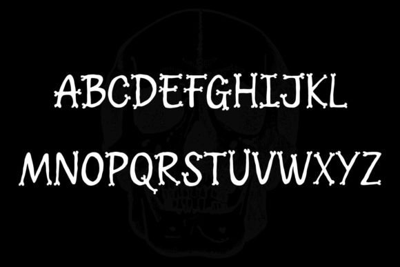 Funky Bones Font - Preview 1