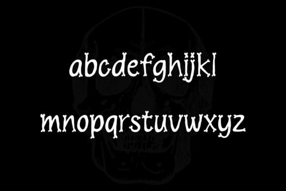 Funky Bones Font - Preview 2
