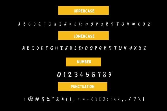 Lennox Font PNG with transparent background - Preview 4