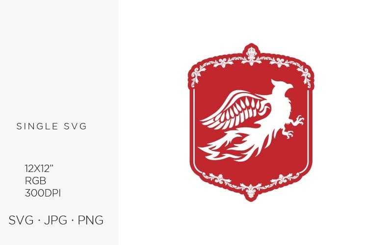 Phoenix Fire Bird, Svg Logo Icon Graphic by biljanacvetanovic ...