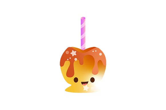 Candied Apple - Kawaii