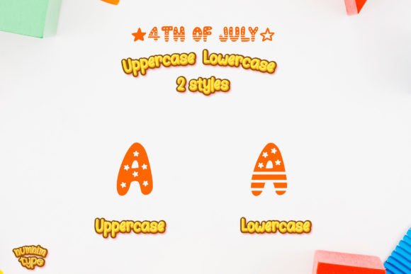 4th of July Font - Preview 1