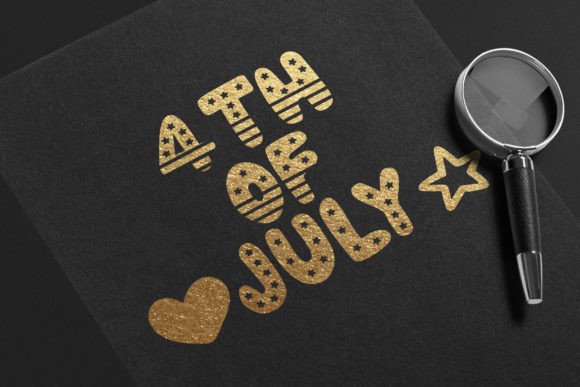 4th of July Font - Preview 2