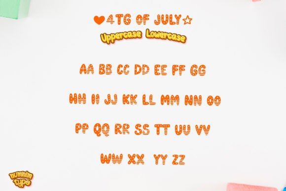 4th of July Font - Preview 5